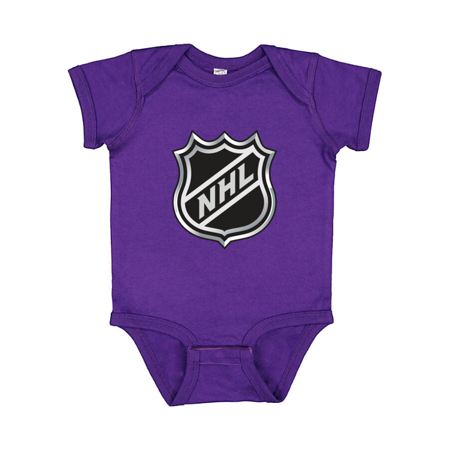 NHL Shield Baby Romper Onesie - Purple