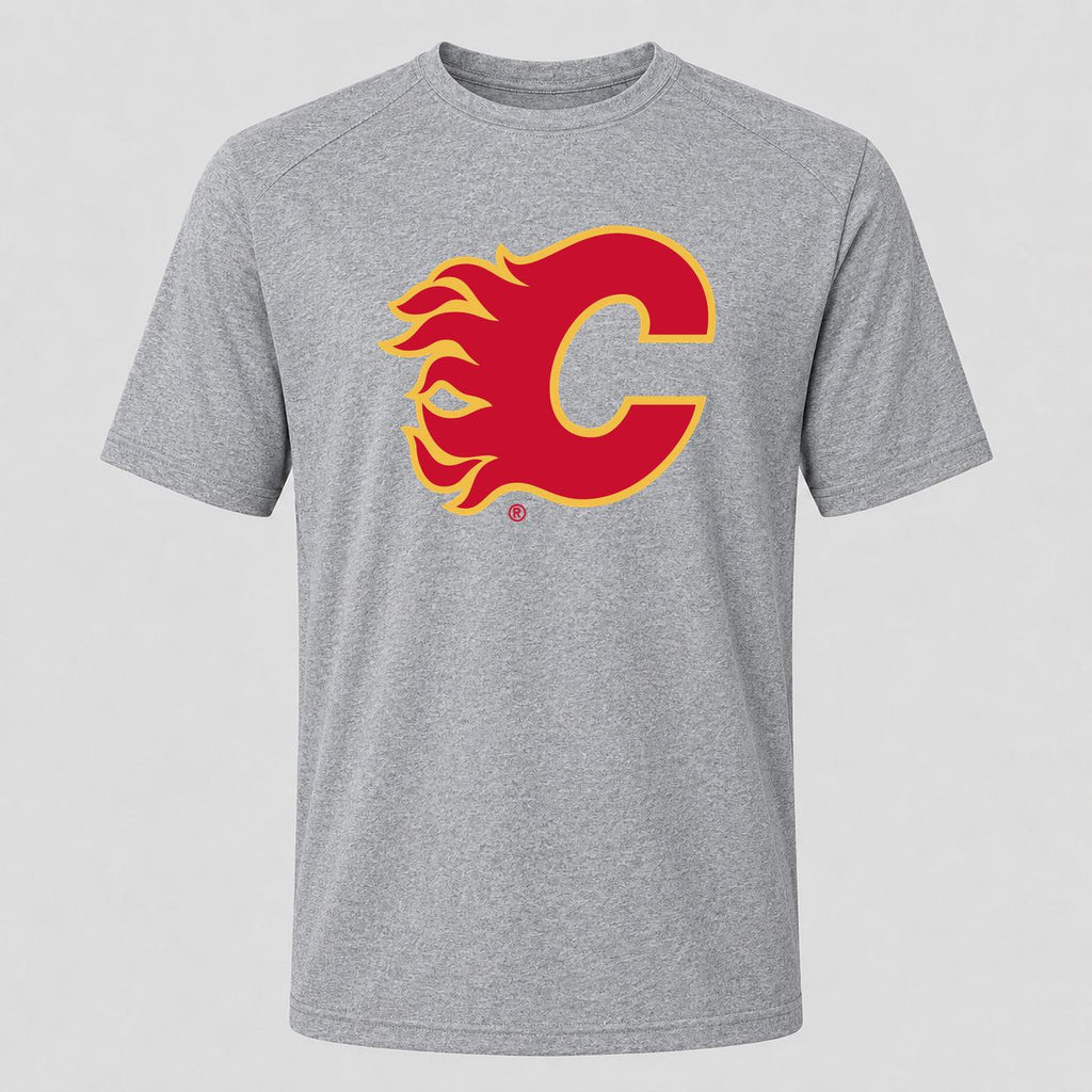 Men's Calgary Flames Performance T-Shirt - Gray