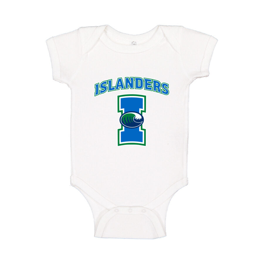 Texas A&M Corpus Christi Islanders Baby Romper Onesie - White