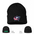 Columbus Blue Jackets Black Beanie Hat
