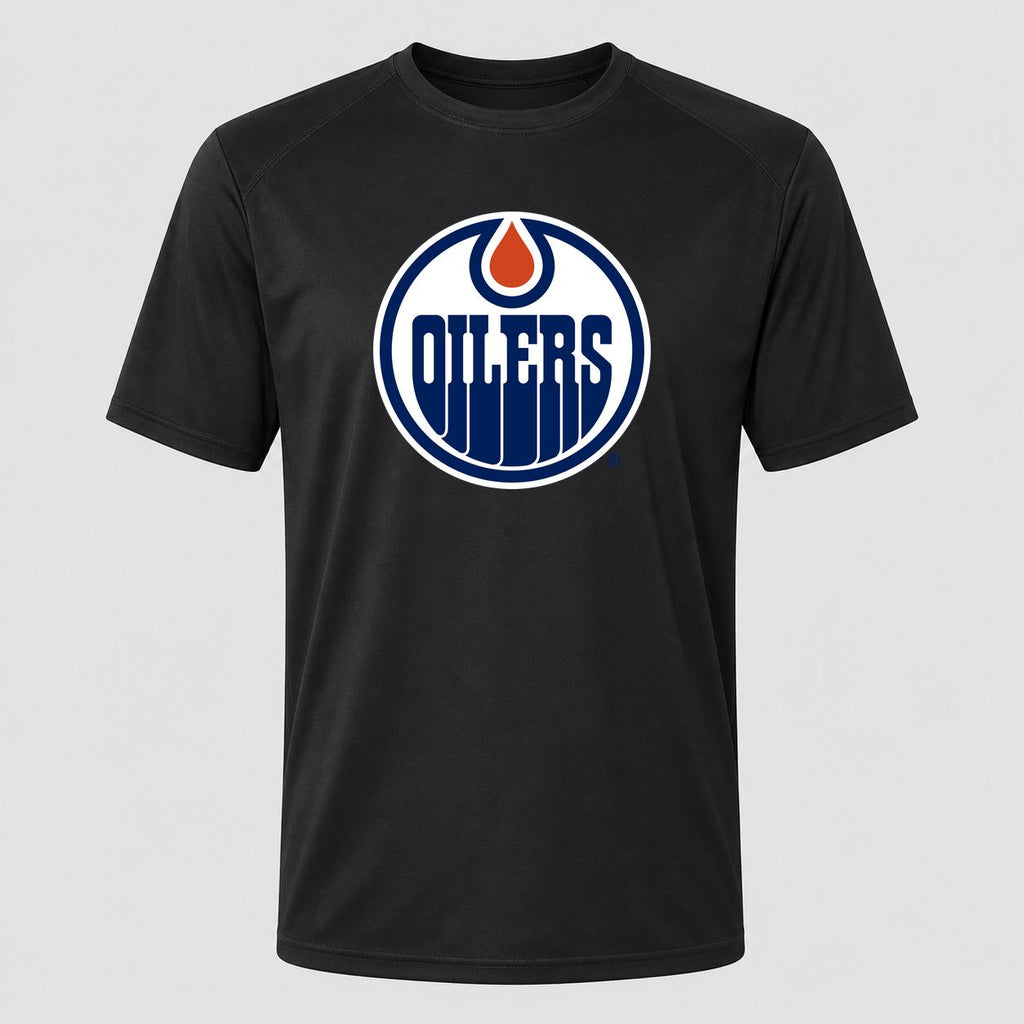 Men's Edmonton Oilers Performance T-Shirt - Black
