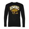 Men's UMBC Retrievers Polyester Long Sleeve T-Shirt - Black