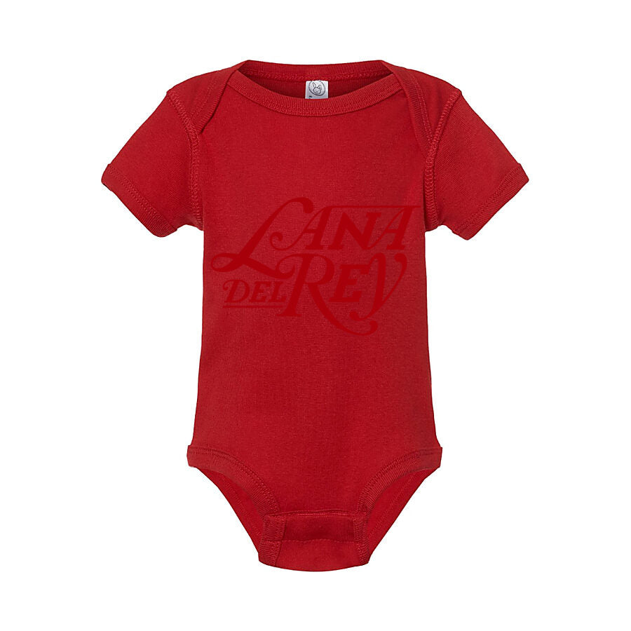 Lana Del Rey Baby Romper Onesie - Red