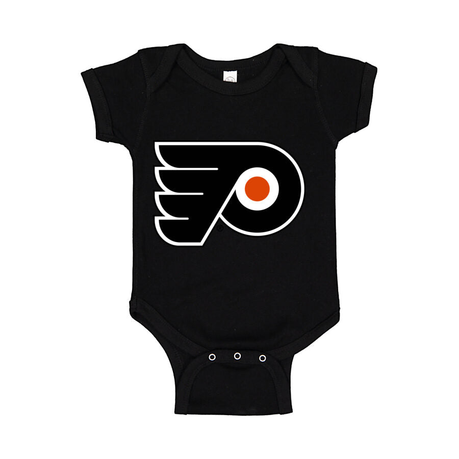 Philadelphia Flyers Baby Romper Onesie - Black