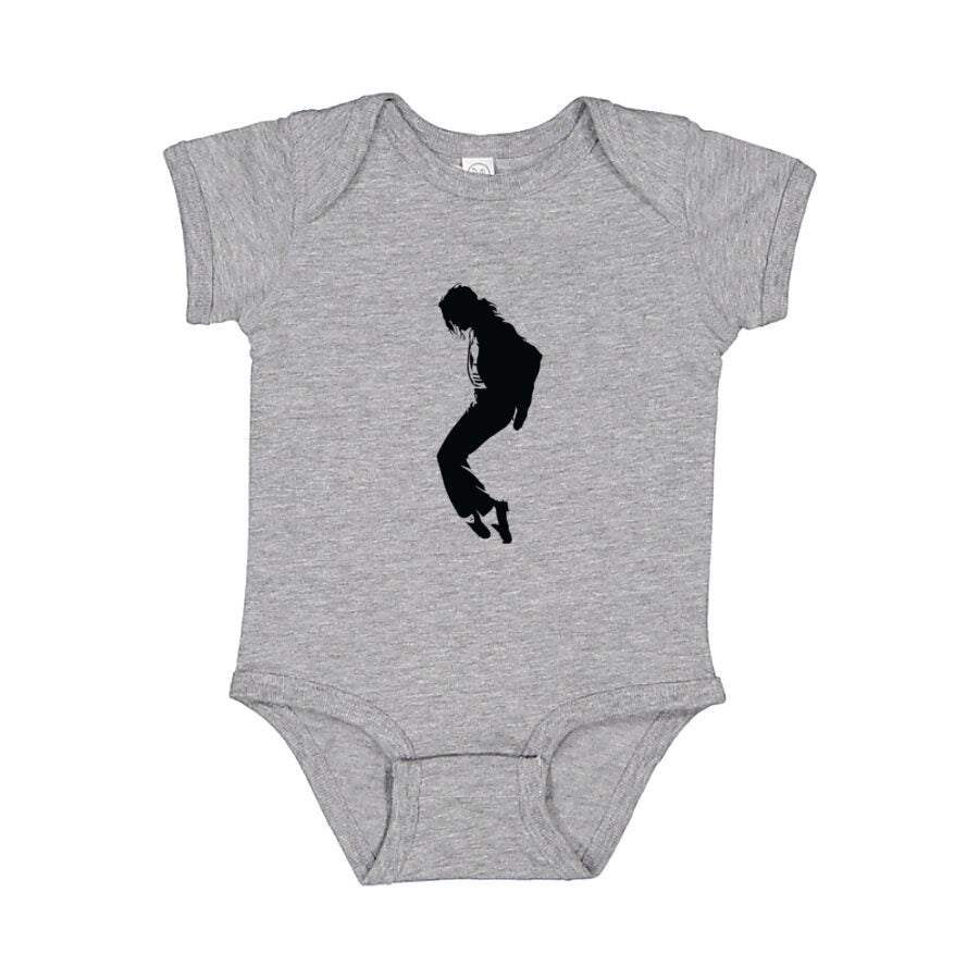 Michael Jackson Baby Romper Onesie - Gray