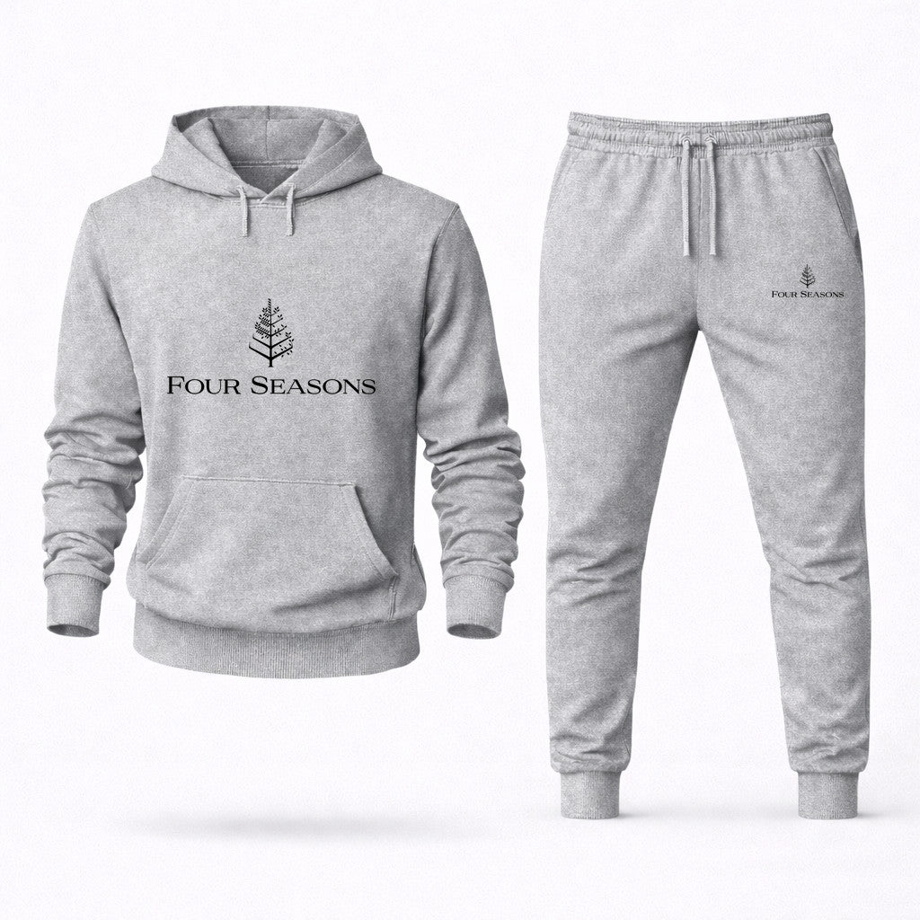 Four Seasons Hoodie and Joggers Set - Grey