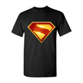 Men's Superman 2025 Cotton T-Shirt - Black