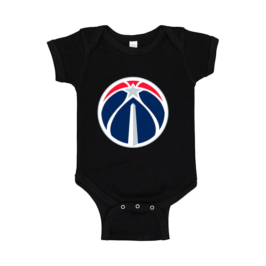 Washington Wizards Baby Romper Onesie - Black