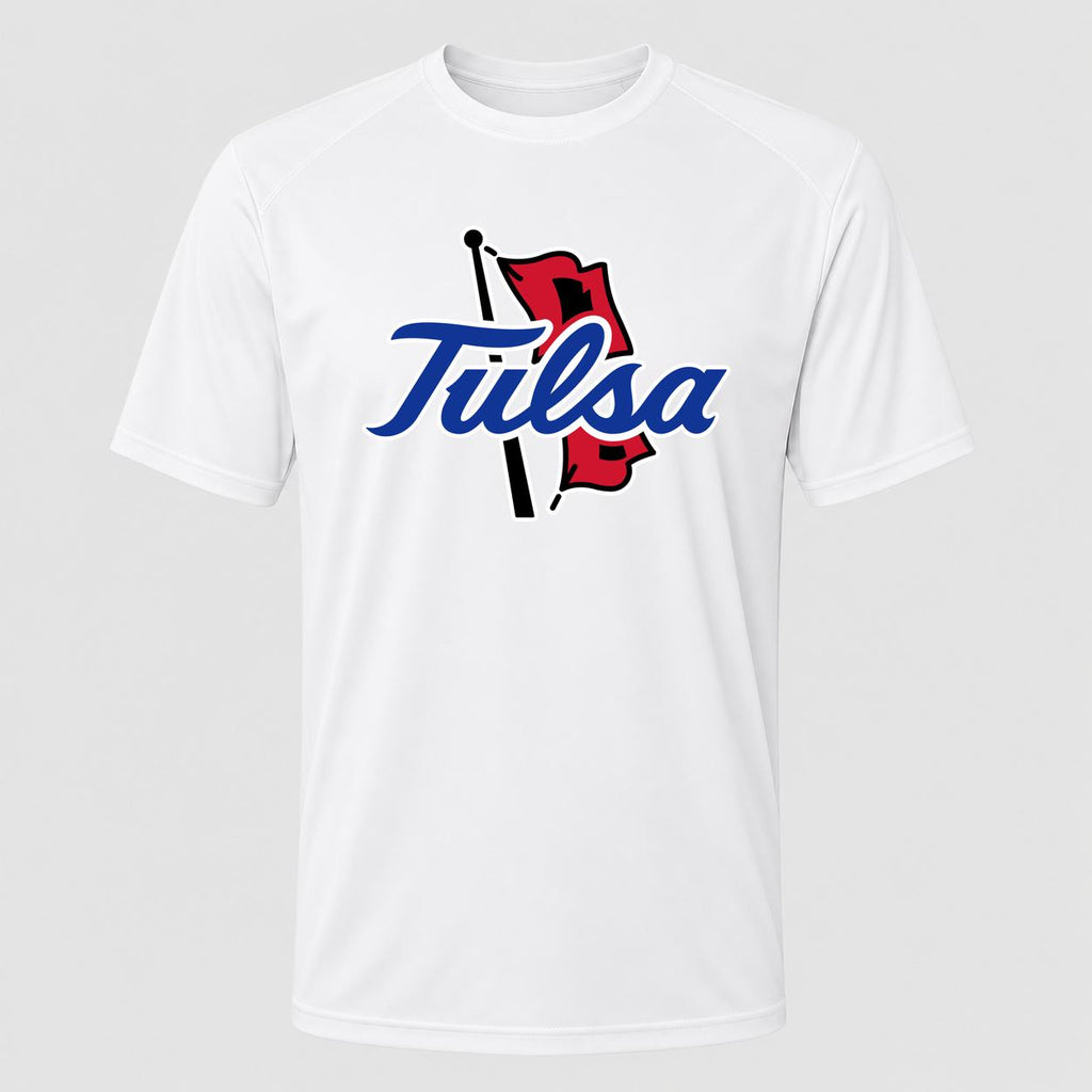 Men's Tulsa Golden Hurricane Performance T-Shirt - White