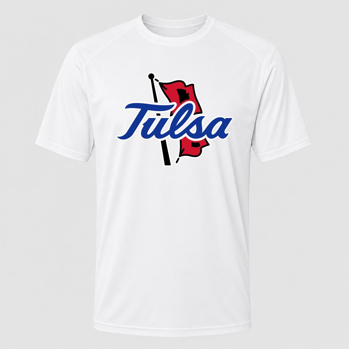 Men's Tulsa Golden Hurricane Performance T-Shirt - White