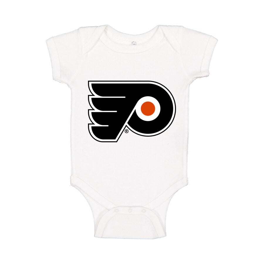 Philadelphia Flyers Baby Romper Onesie - White