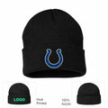 Indianapolis Colts Black Beanie Hat