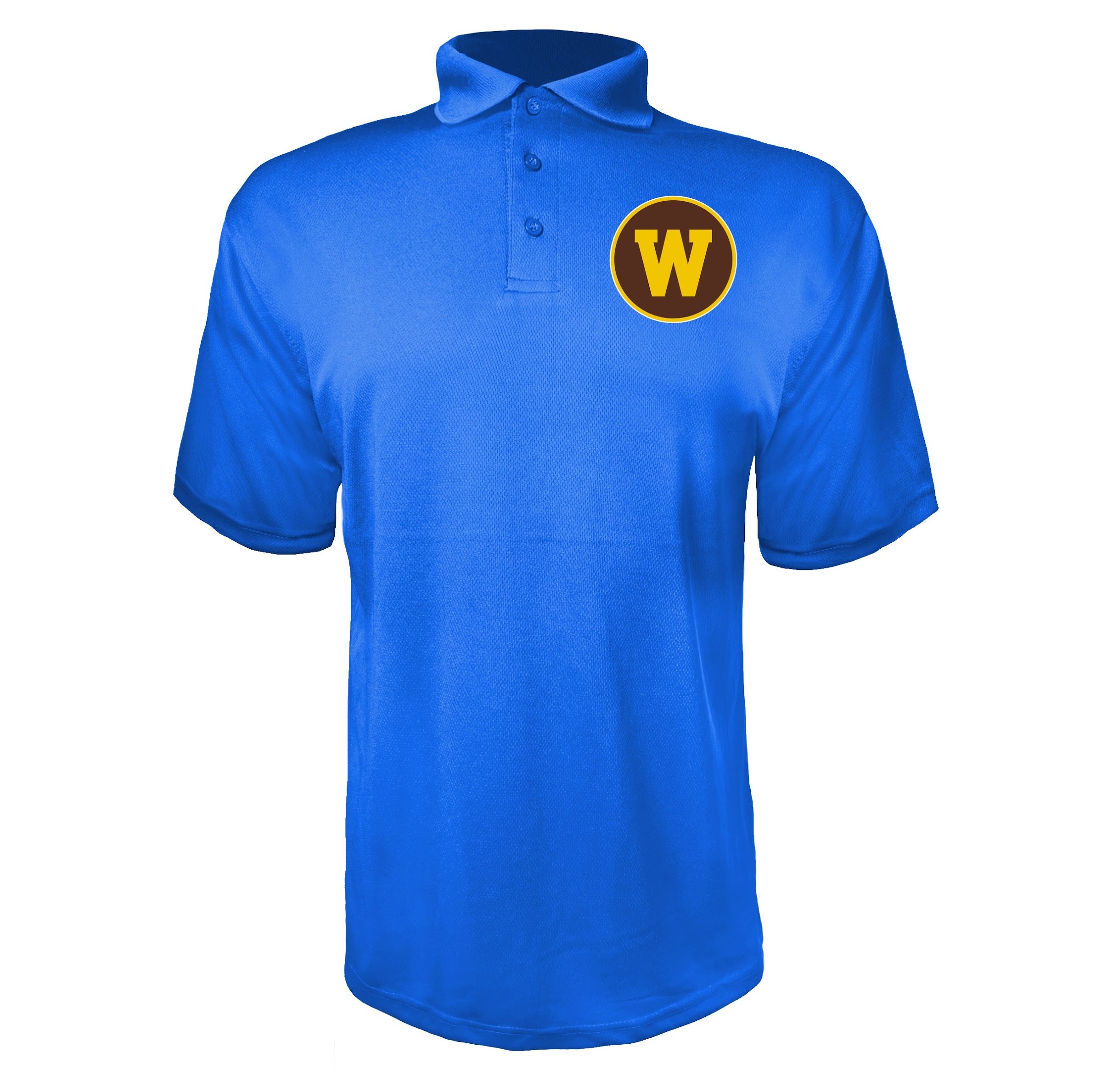 Western Michigan Broncos Blue polyester polo
