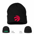 Toronto Raptors Black Beanie Hat