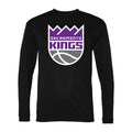 Men's Sacramento Kings Polyester Long Sleeve T-Shirt - Black