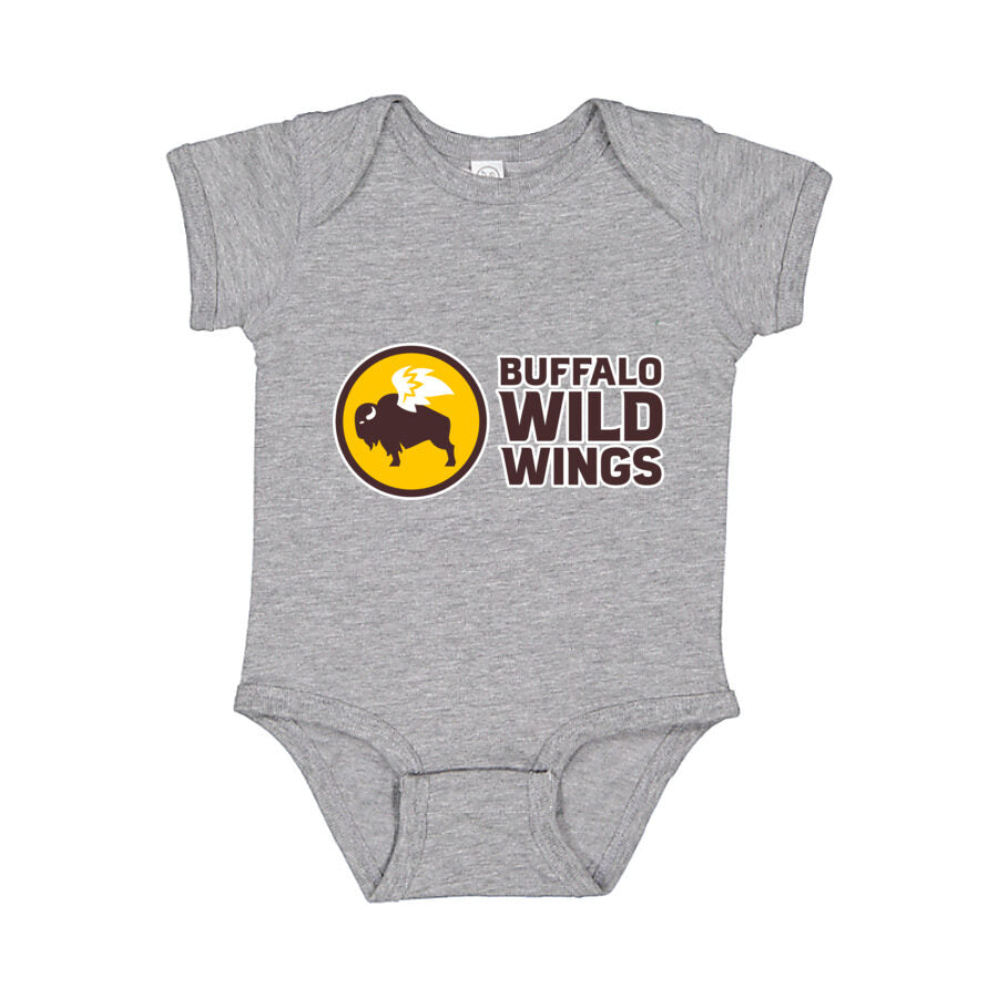 Buffalo Wild Wings Baby Romper Onesie - Gray