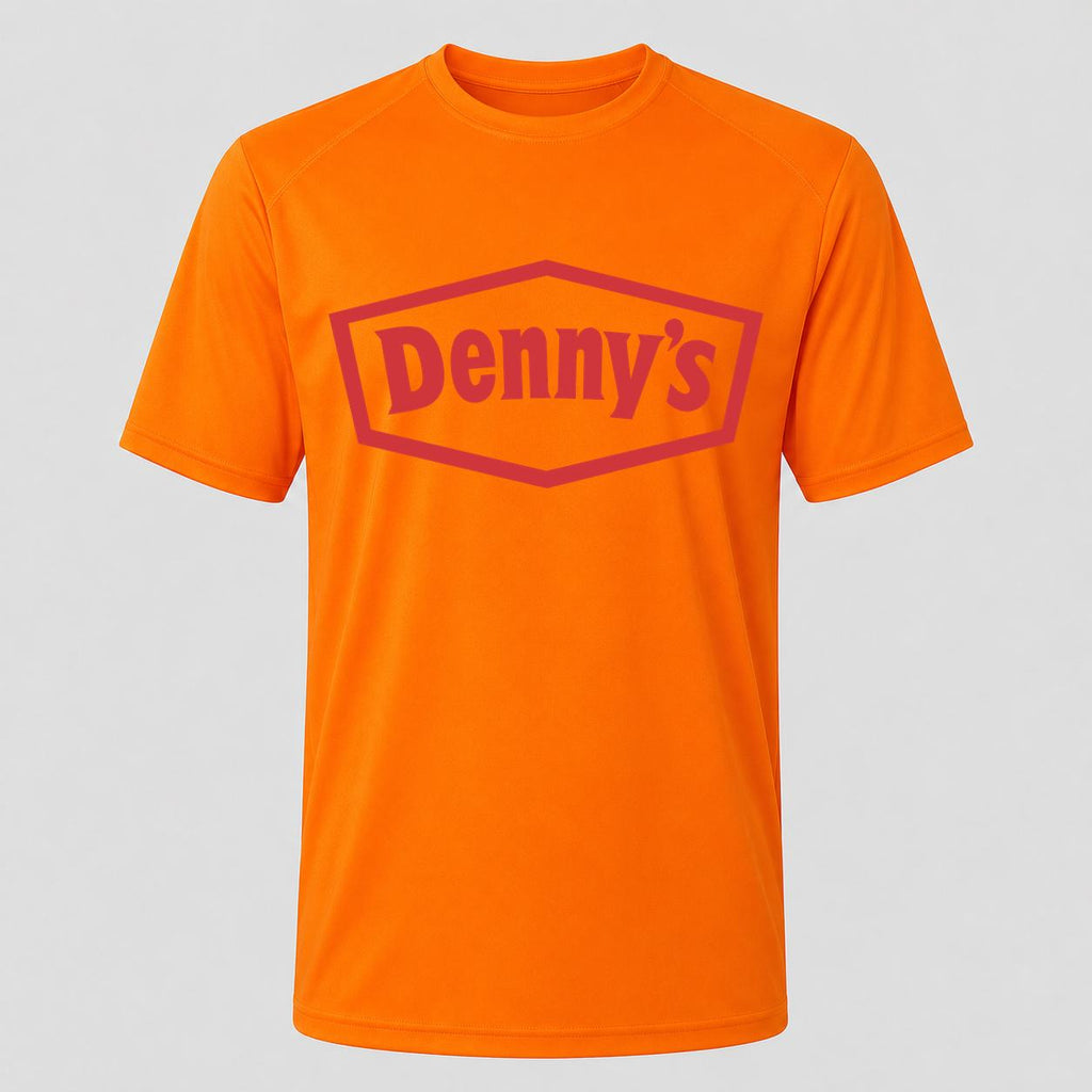 Men's Denny's Performance T-Shirt - Orange