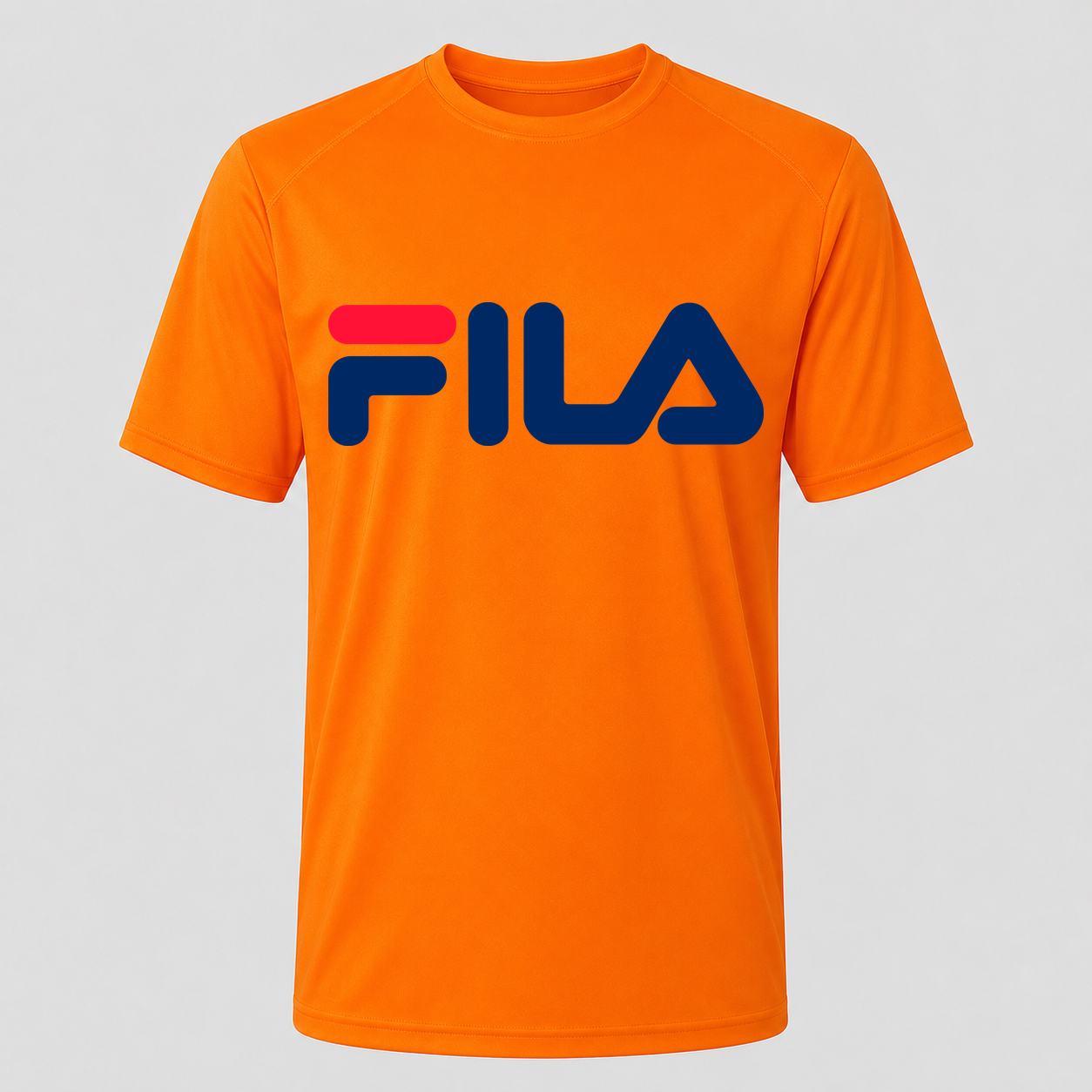 Men's Fila Performance T-Shirt - Orange