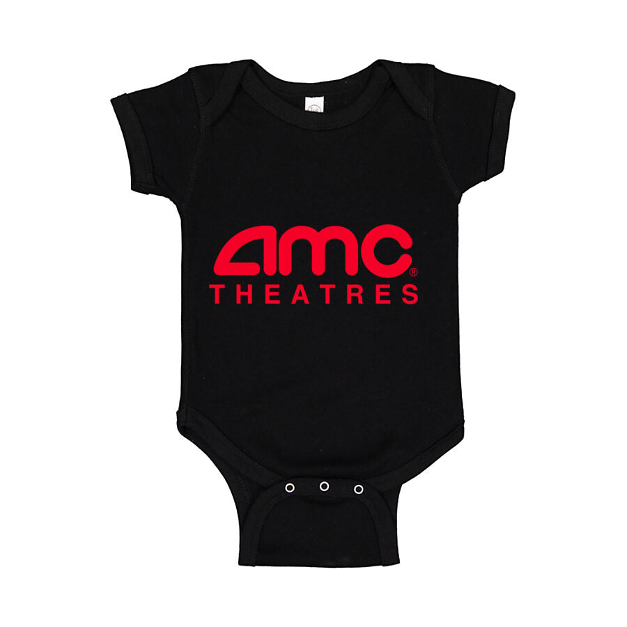 AMC Theatres Baby Romper Onesie - Black