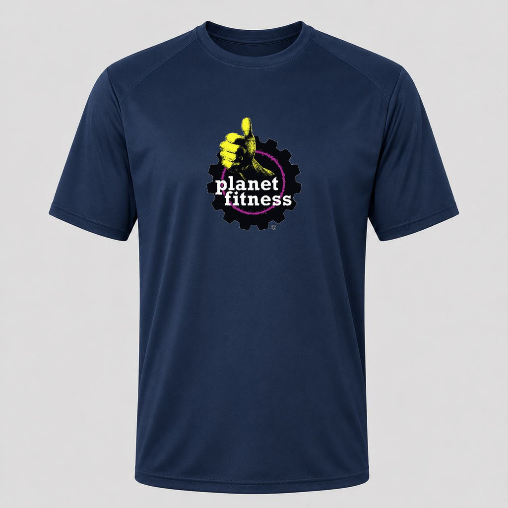 Men's Planet Fitness Performance T-Shirt - Navy