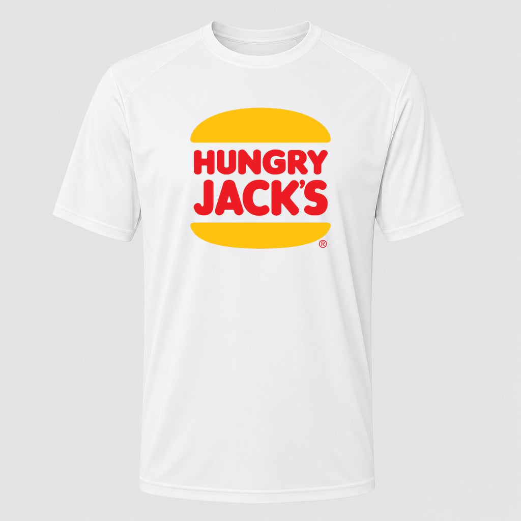 Men's Hungry Jacks Performance T-Shirt - White