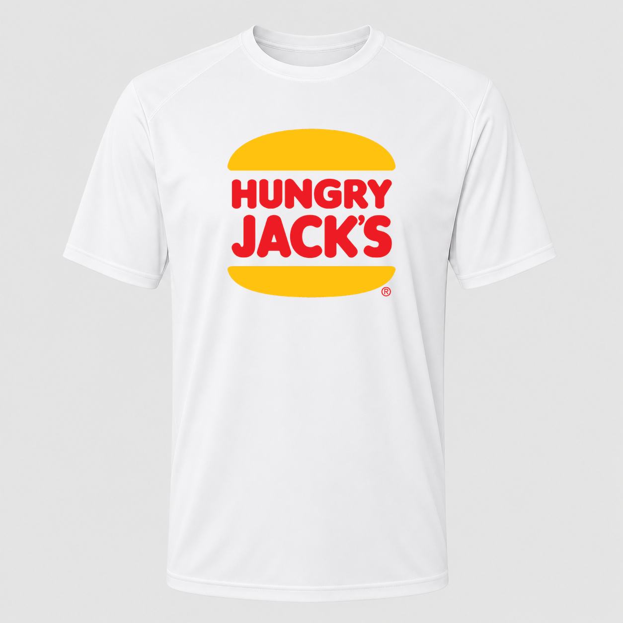 Men's Hungry Jacks Performance T-Shirt - White