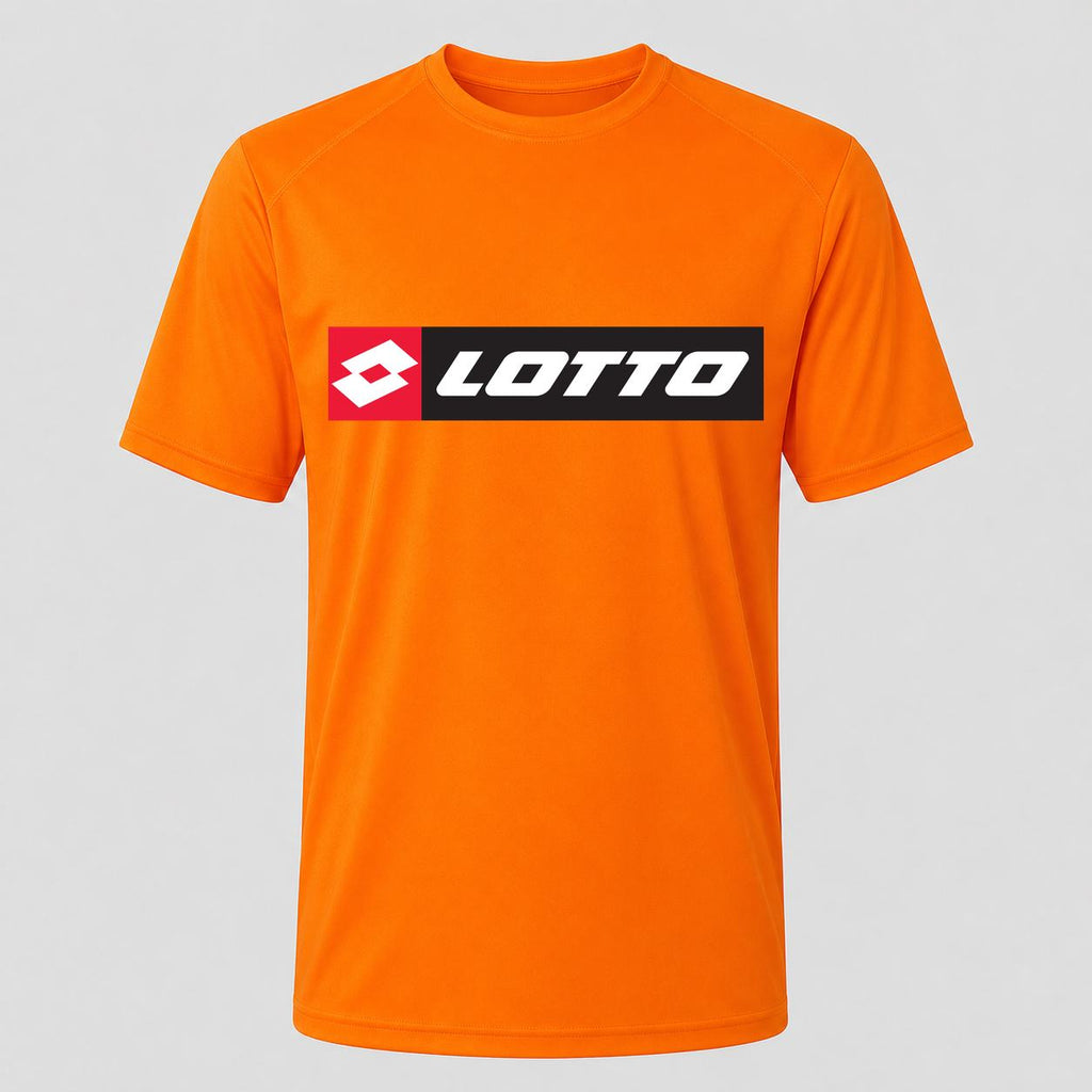Men's Lotto Performance T-Shirt - Orange