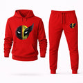Deadpool & Wolverine Hoodie and Joggers Set - Red