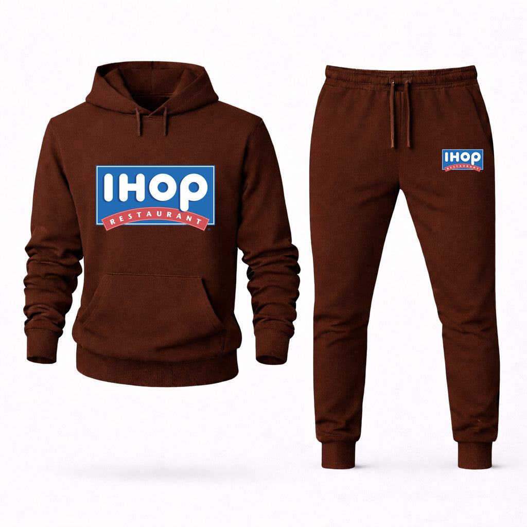 IHOP Hoodie and Joggers Set - Brown