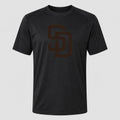 Men's San Diego Padres Performance T-Shirt - Black