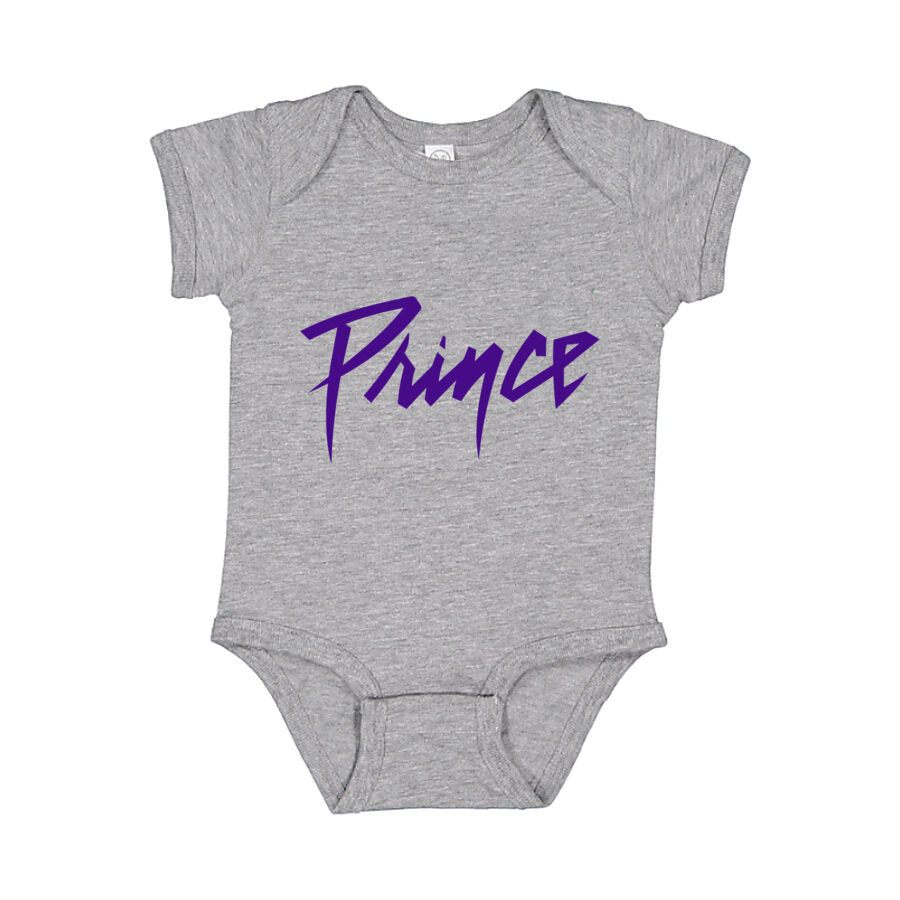Prince Baby Romper Onesie - Gray