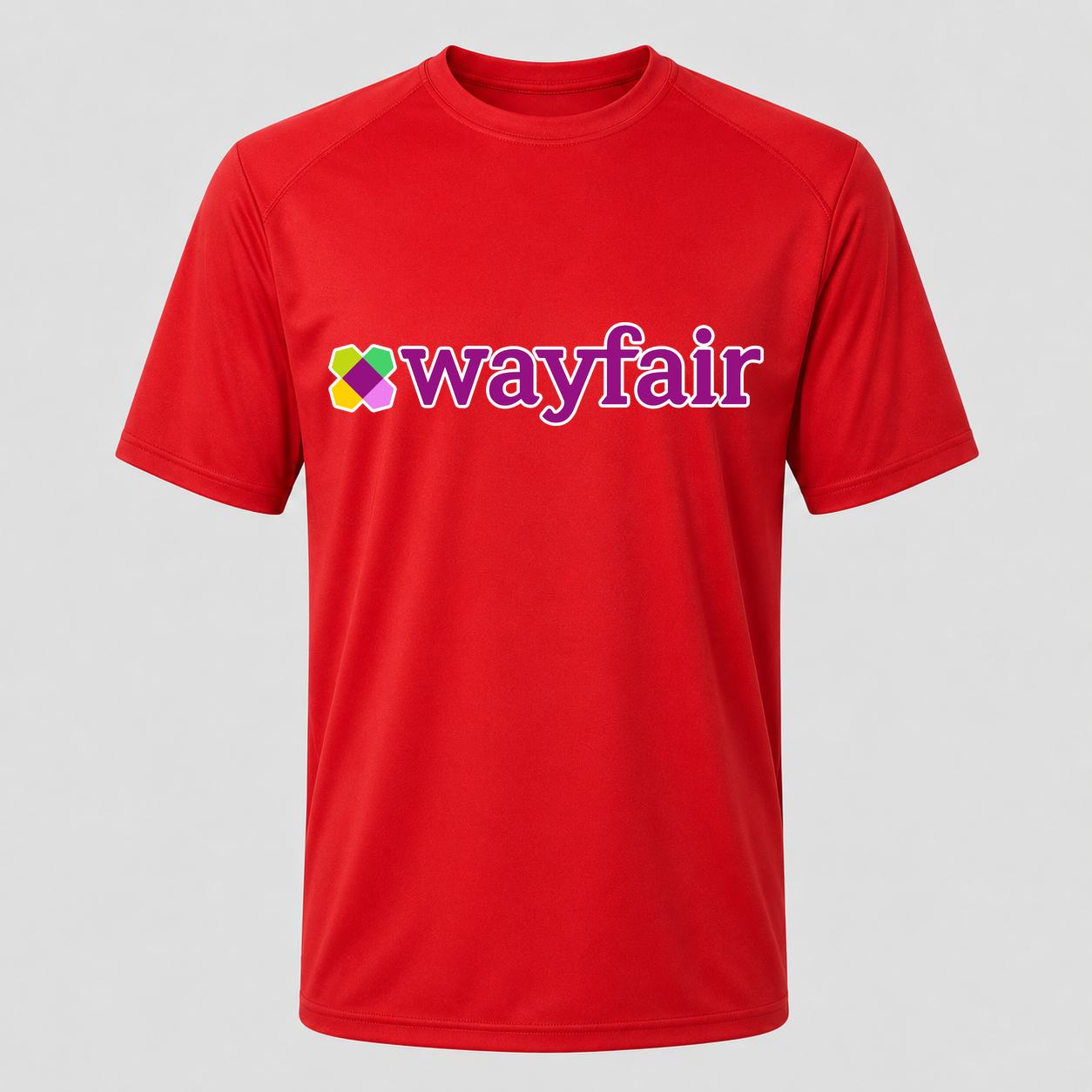 Men's Wayfair Performance T-Shirt - Red