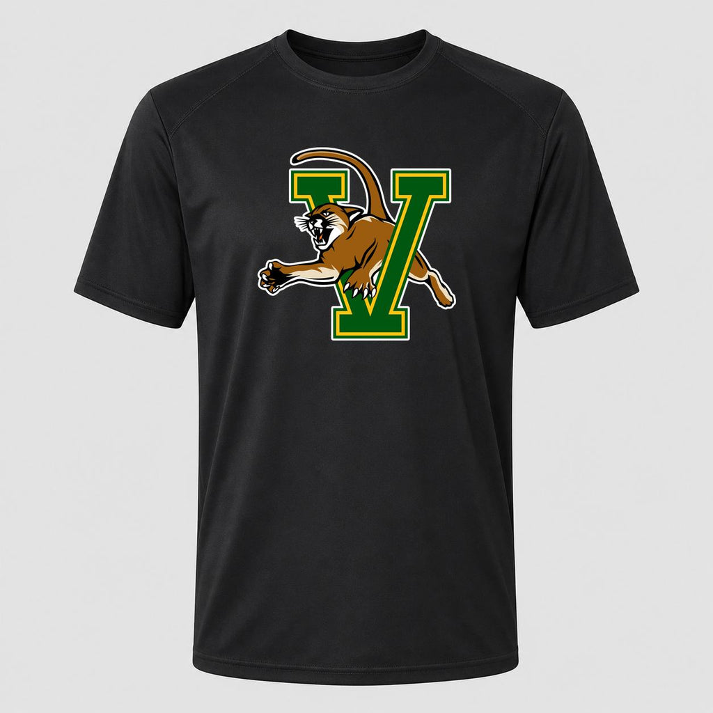 Men's Vermont Catamounts Performance T-Shirt - Black