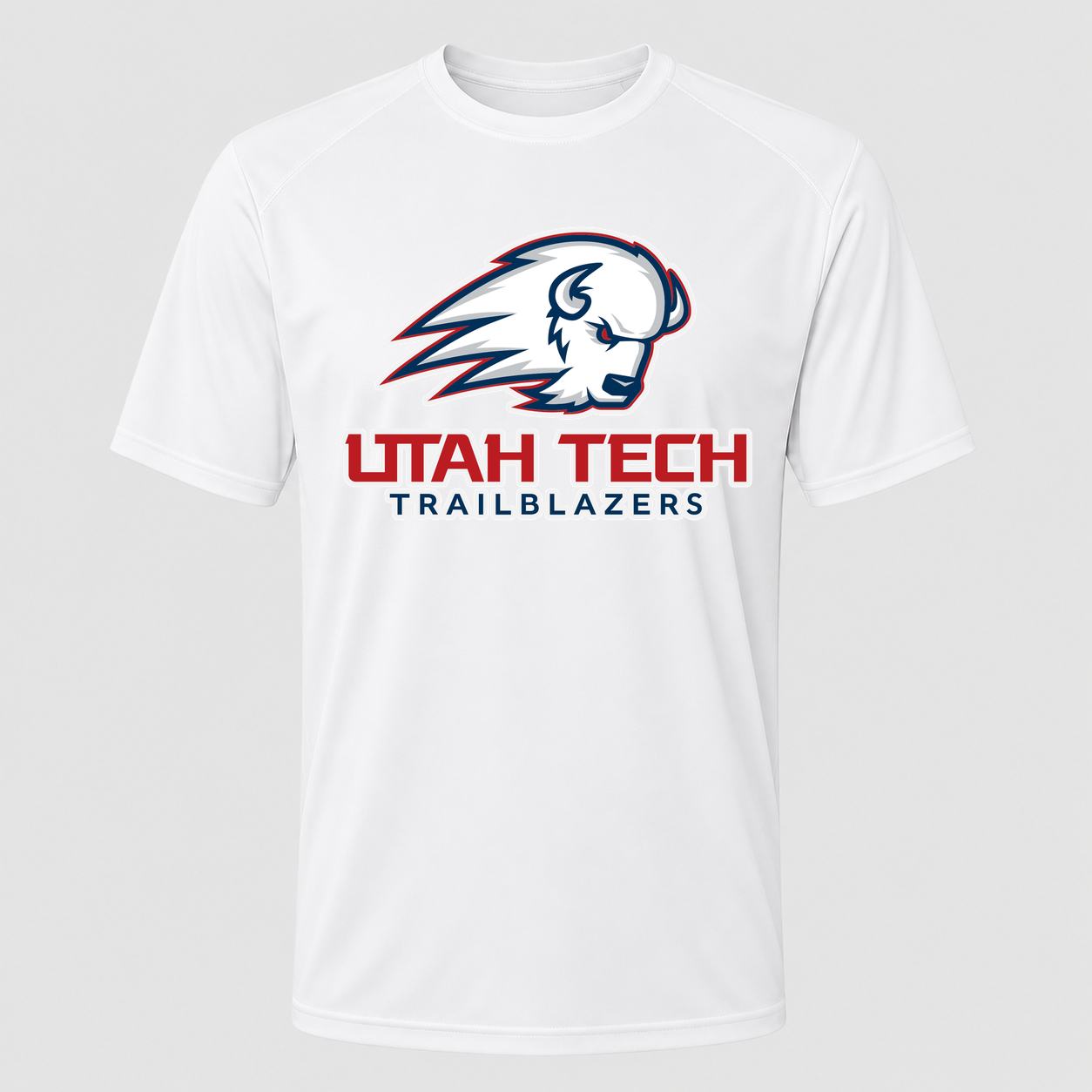 Men's Utah Tech Trailblazers Performance T-Shirt - White