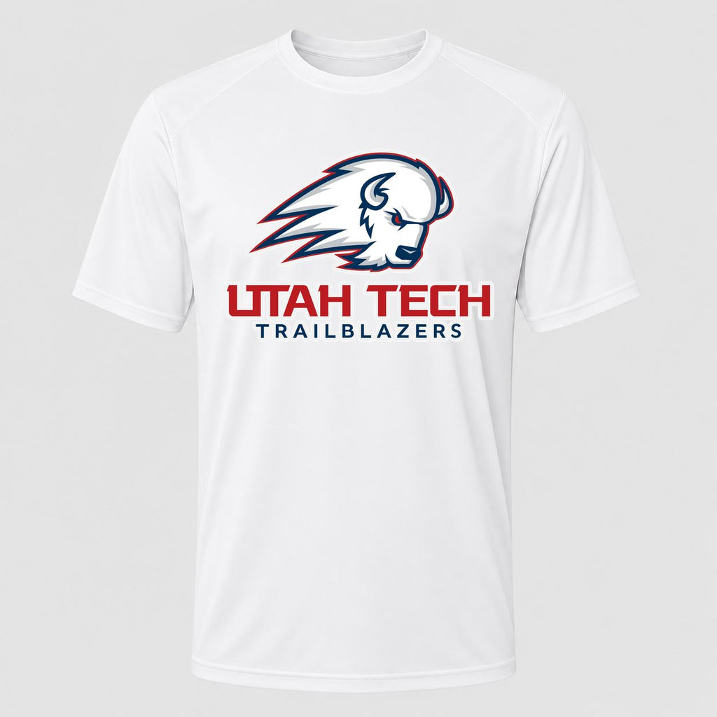 Men's Utah Tech Trailblazers Performance T-Shirt - White