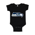 Seattle Seahawks Baby Romper Onesie - Black