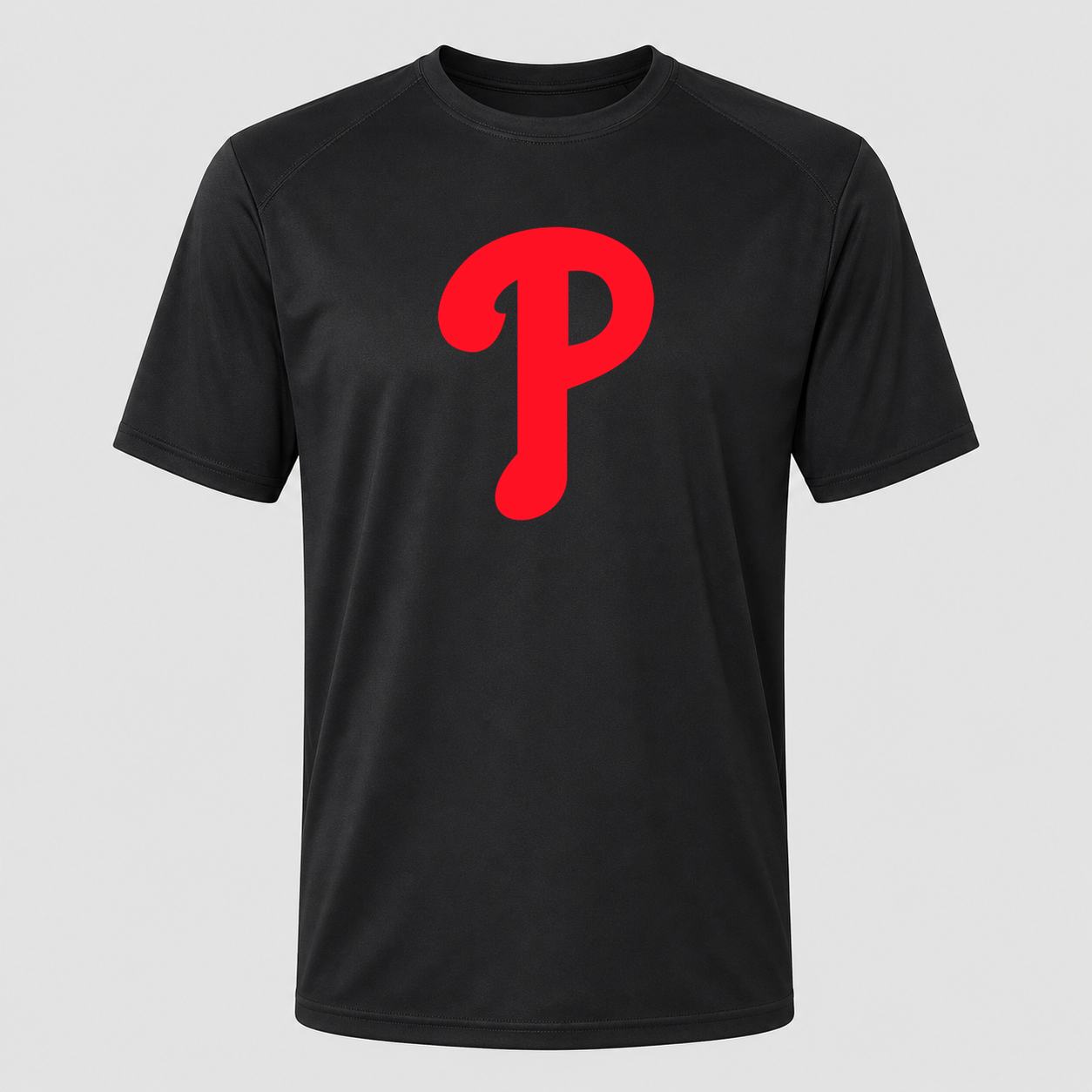Men's Philadelphia Phillies Performance T-Shirt - Black
