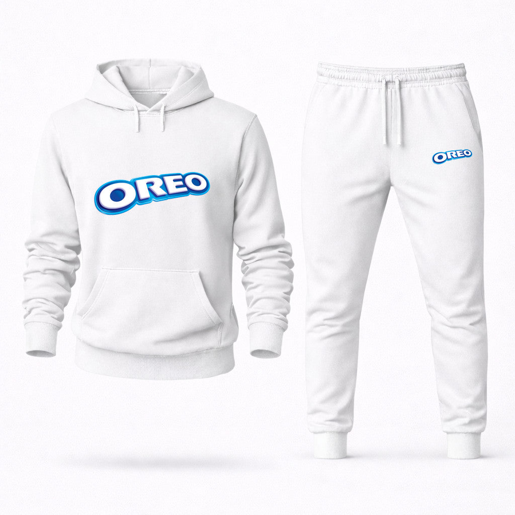 Oreo Hoodie and Joggers Set - White