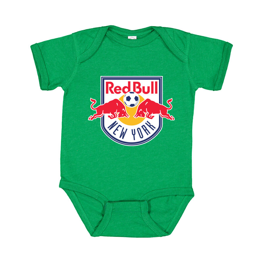 New York Red Bulls Baby Romper Onesie - Green