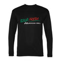 Men's Baja Fresh Polyester Long Sleeve T-Shirt - Black