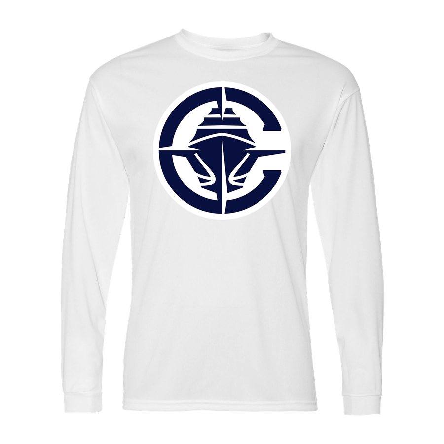 Men's Los Angeles Clippers Polyester Long Sleeve T-Shirt - White