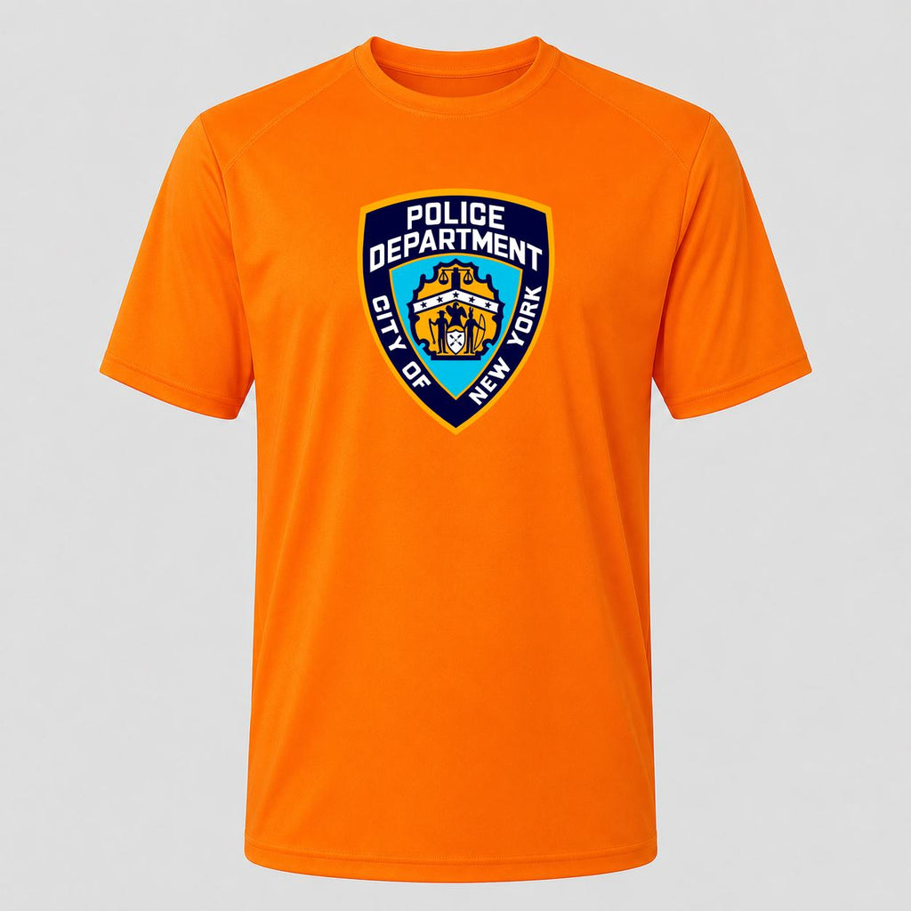 Men's NYPD Performance T-Shirt - Orange