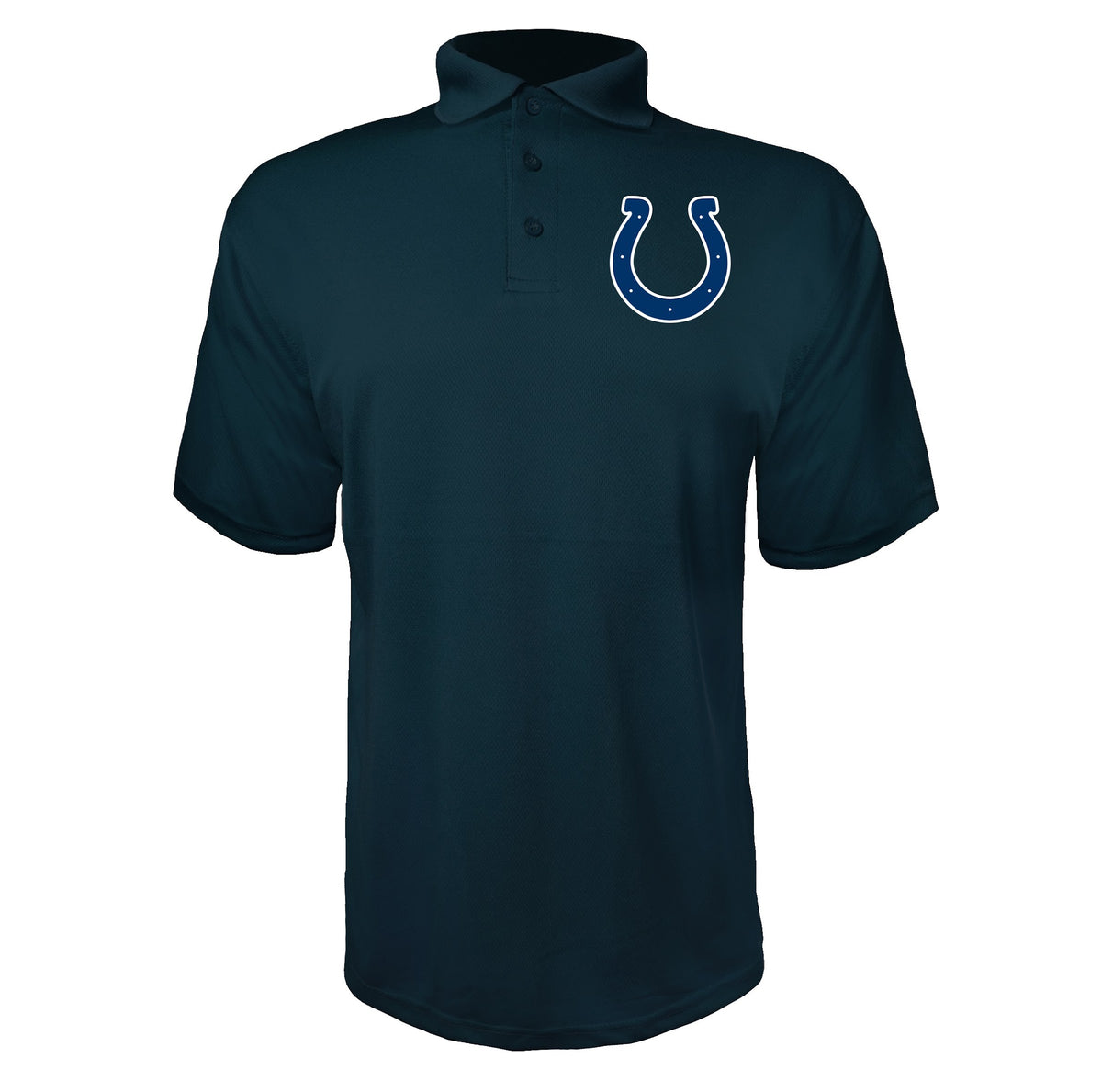 Indianapolis Colts Navy polyester polo