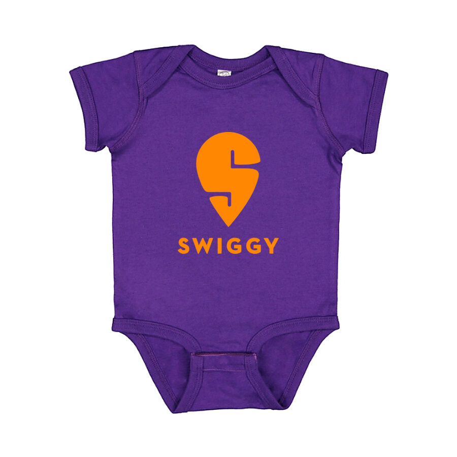 Swiggy Baby Romper Onesie - Purple