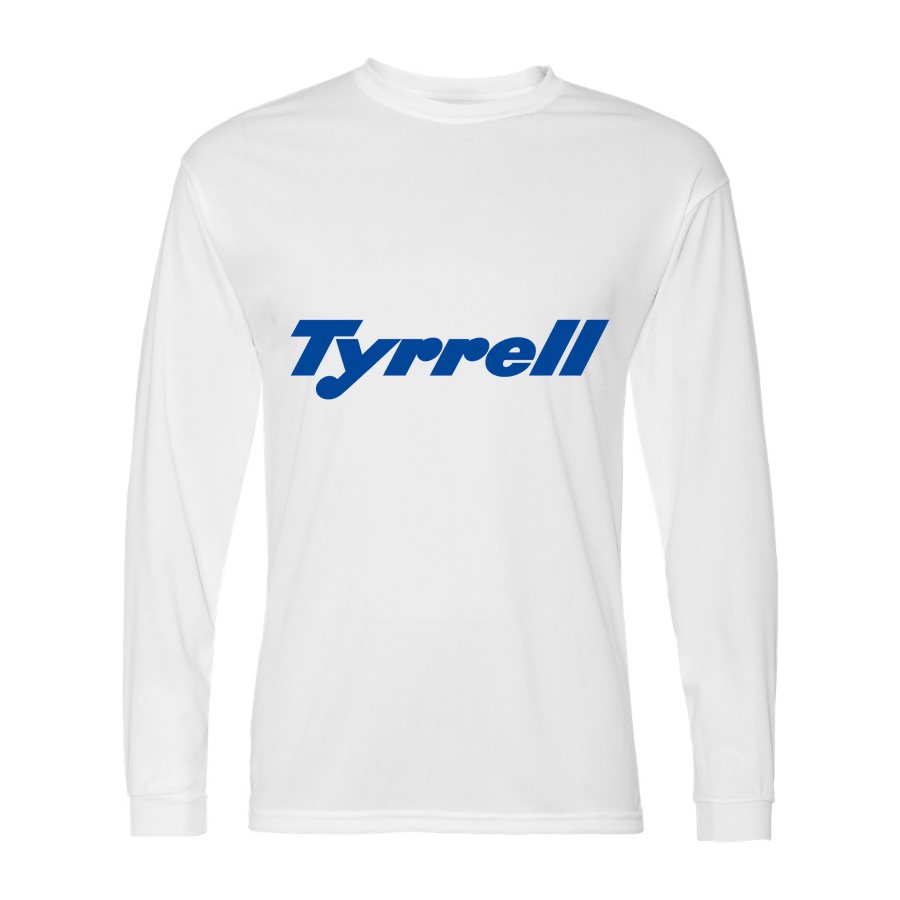 Men's Tyrrell Polyester Long Sleeve T-Shirt - White