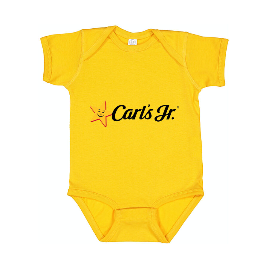 Carl's Jr. Baby Romper Onesie - Yellow