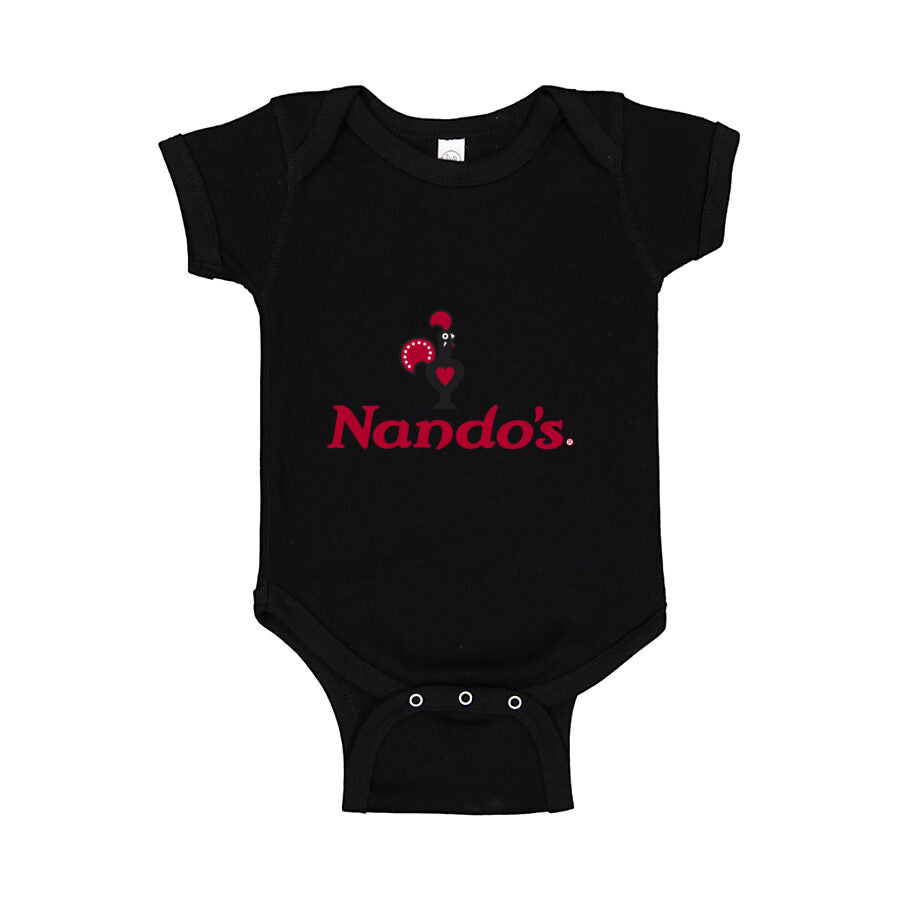 Nando's Baby Romper Onesie - Black