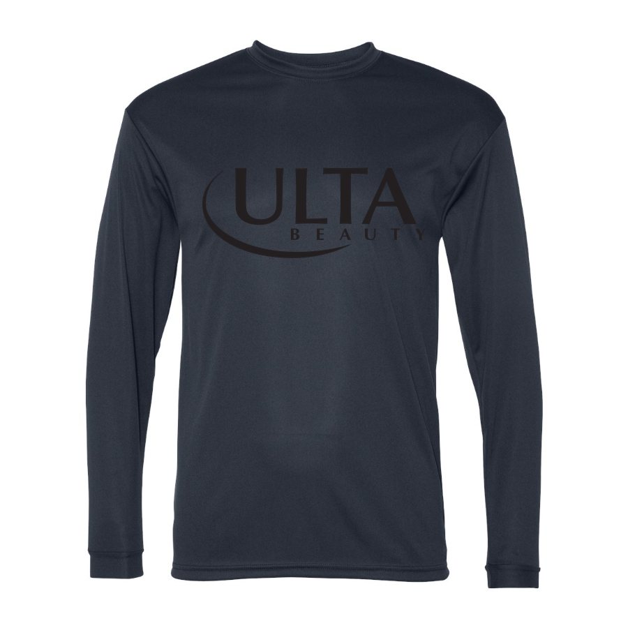 Men's Ulta Beauty Polyester Long Sleeve T-Shirt - Navy