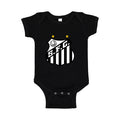 Santos FC Baby Romper Onesie - Black