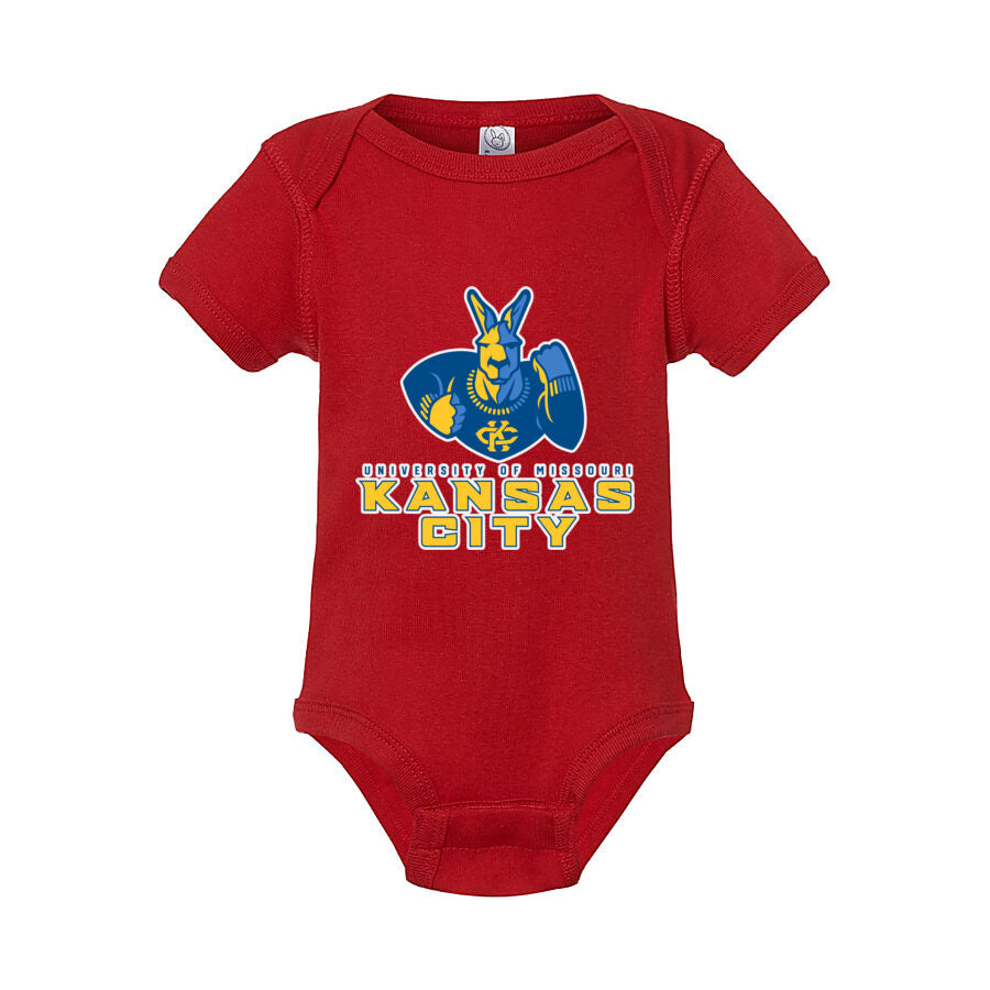UMKC Kangaroos Baby Romper Onesie - Red